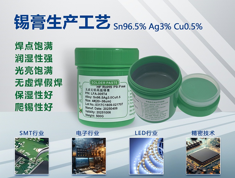 錫膏生產(chǎn)工藝